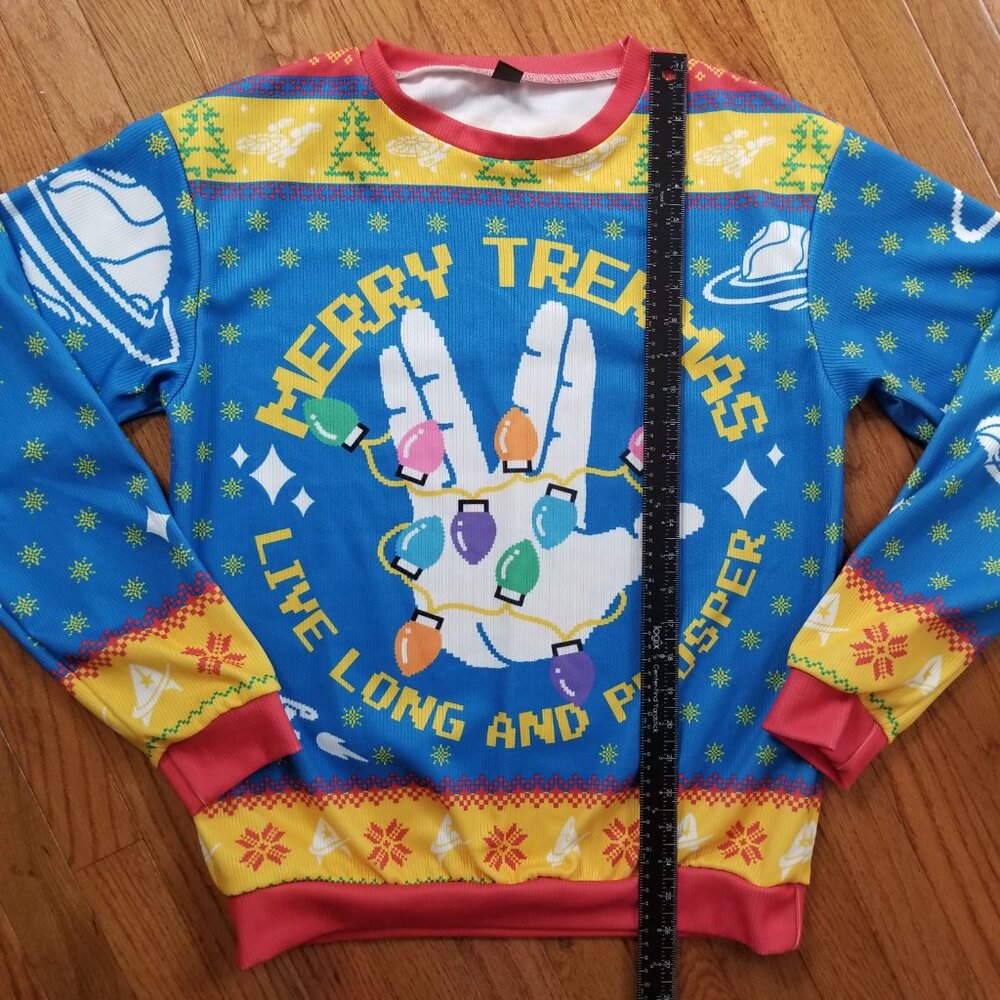 Star Trek Merry Trekmas Sweater S